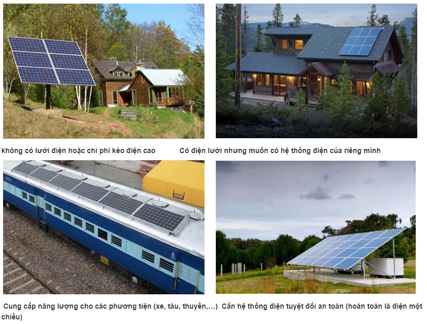 Hệ thống điện mặt trời độc lập - off grid | GP Tech Vì sao nên sử dụng hệ thống pin mặt trời độc lập