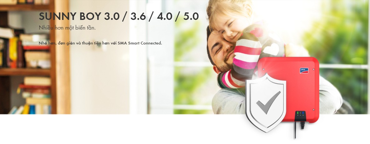 Inverter SMA 3kw và 5kw | GP Tech bien tan dien mat troi cho gia dinh | GP Tech