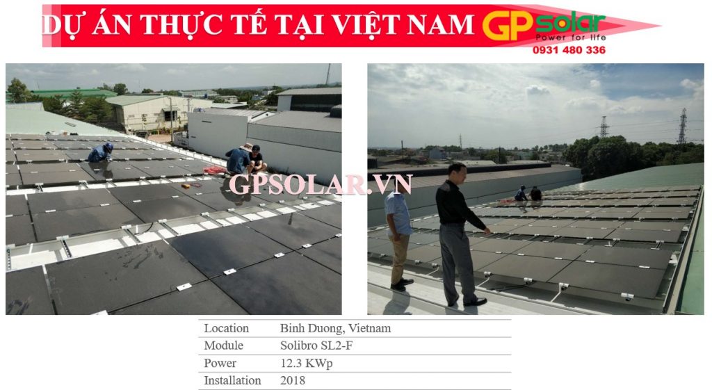 CONG TRINH LAP SOLIBRO | GP Tech