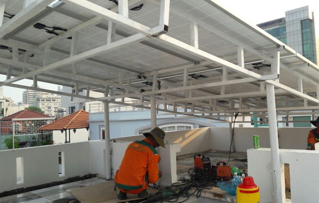 Cập nhật các dự án điện mặt trời GP solar đã triển khai