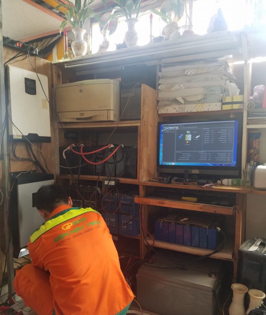 Dịch vụ sửa chữa inverter (biến tần) điện mặt trời | GP Tech sua chua inverter dien nang luong mat troi | GP Tech