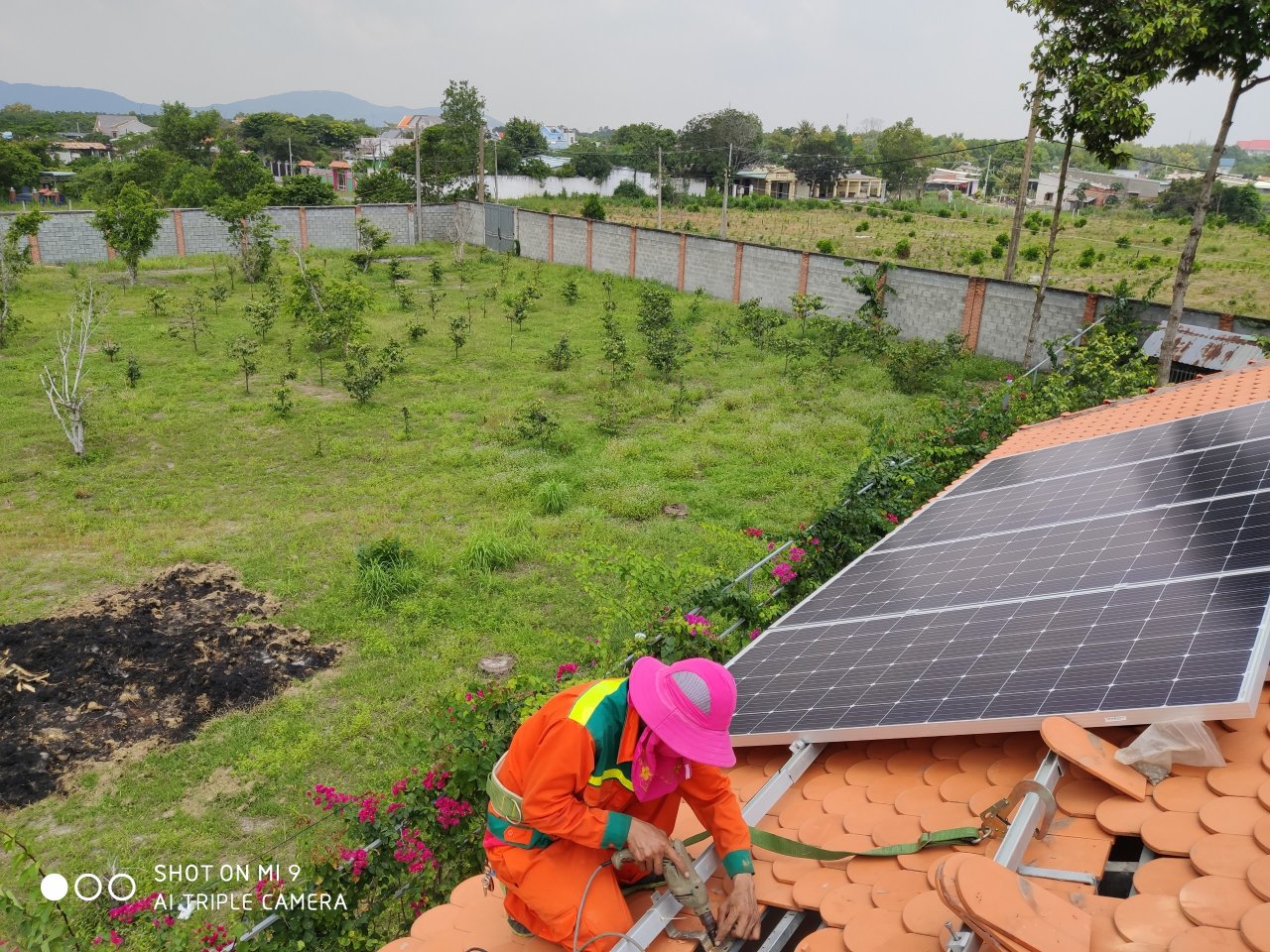 Dự án điện mặt trời 3kwp tại Bà Rịa Vũng Tàu | GP Tech du an dien mat troi ba ria vung tau 1 | GP Tech