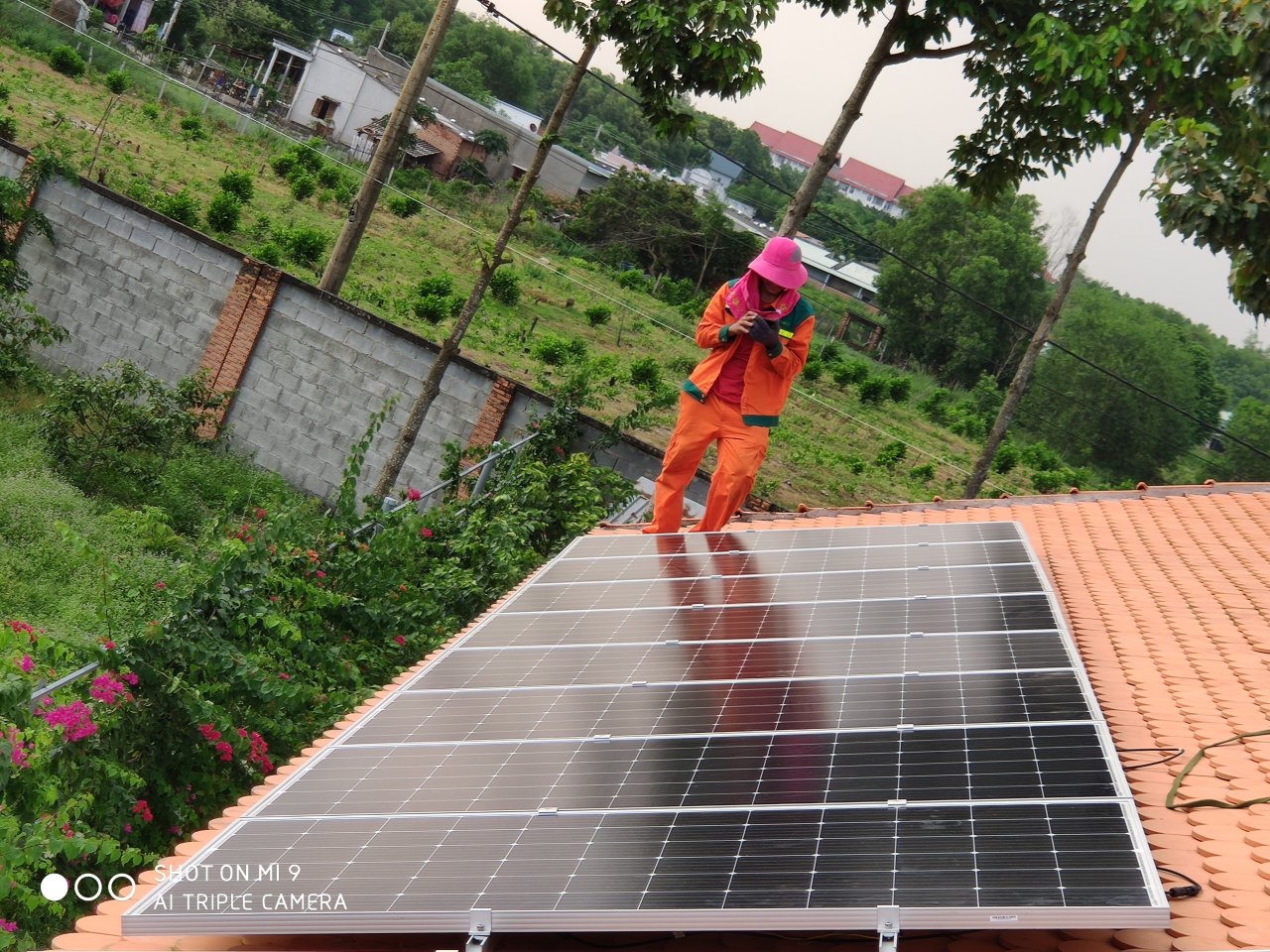 Dự án điện mặt trời 3kwp tại Bà Rịa Vũng Tàu | GP Tech du an dien mat troi ba ria vung tau | GP Tech