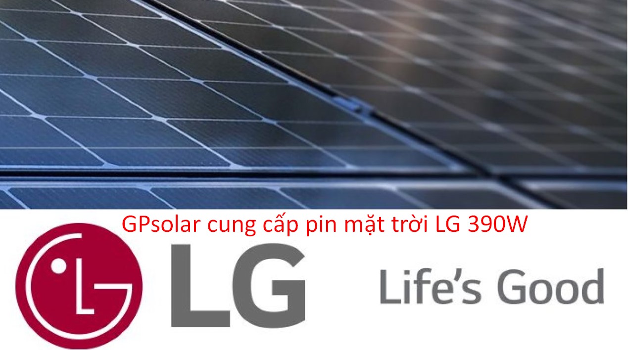 pin mặt trời lg 390w