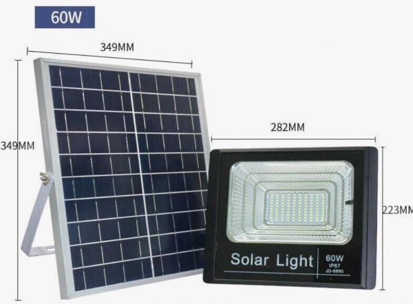 đèn năng lương mặt trời 60w