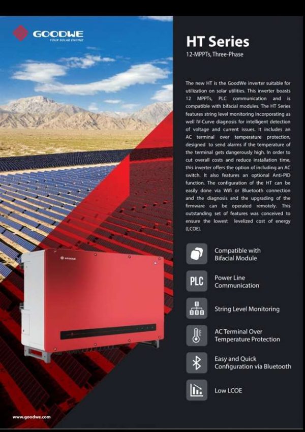 Goodwe 100kw HT Series 2 1 | GP Tech