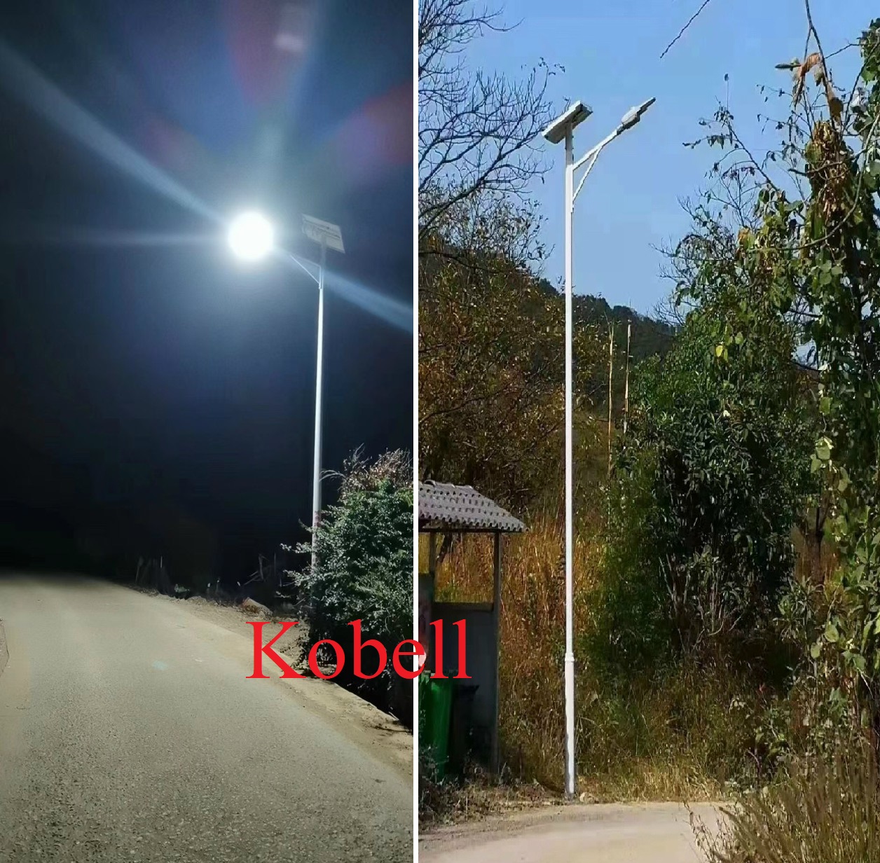 Đèn đường năng lượng mặt trời 400W Kobell - Nhật Bản | GP Tech den duong nang luong mat troi gia re | GP Tech