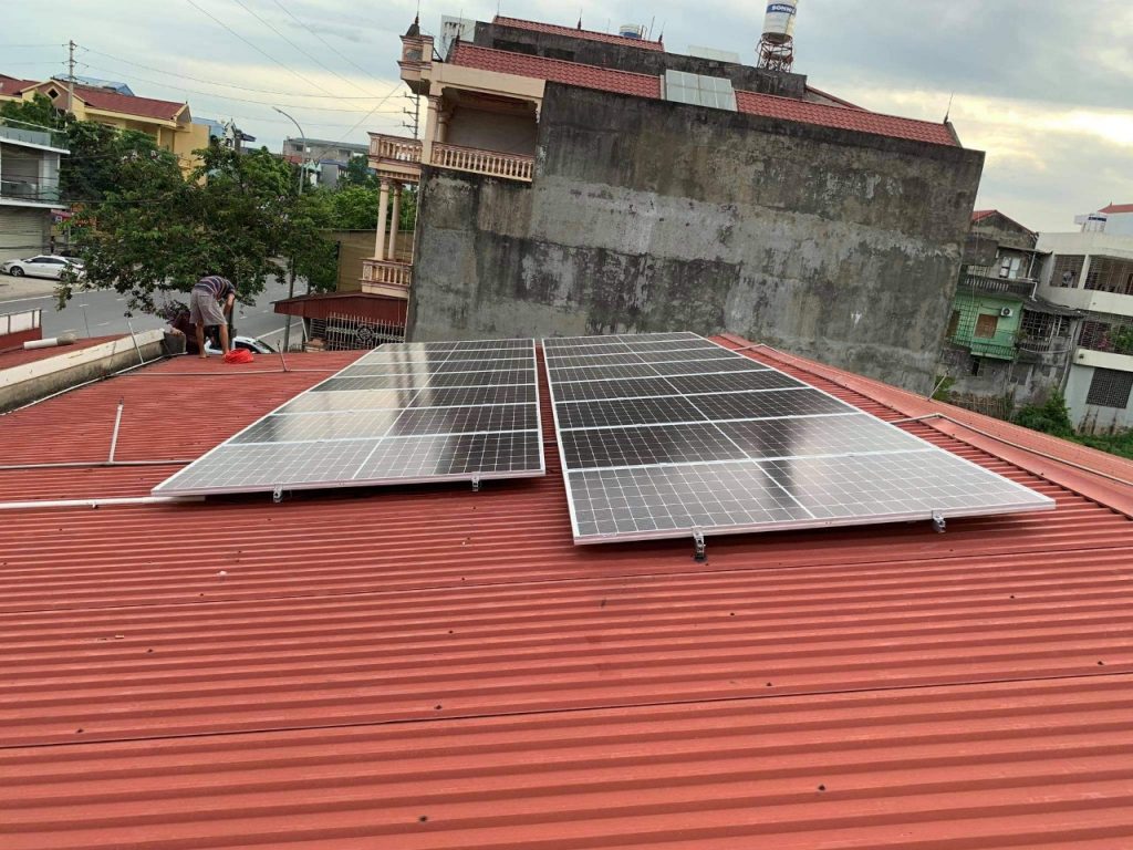 Lắp đặt điện mặt trời tại Thái Nguyên(GP solar Thái Nguyên) | GP Tech he thong dien mat troi tai thai nguyen | GP Tech