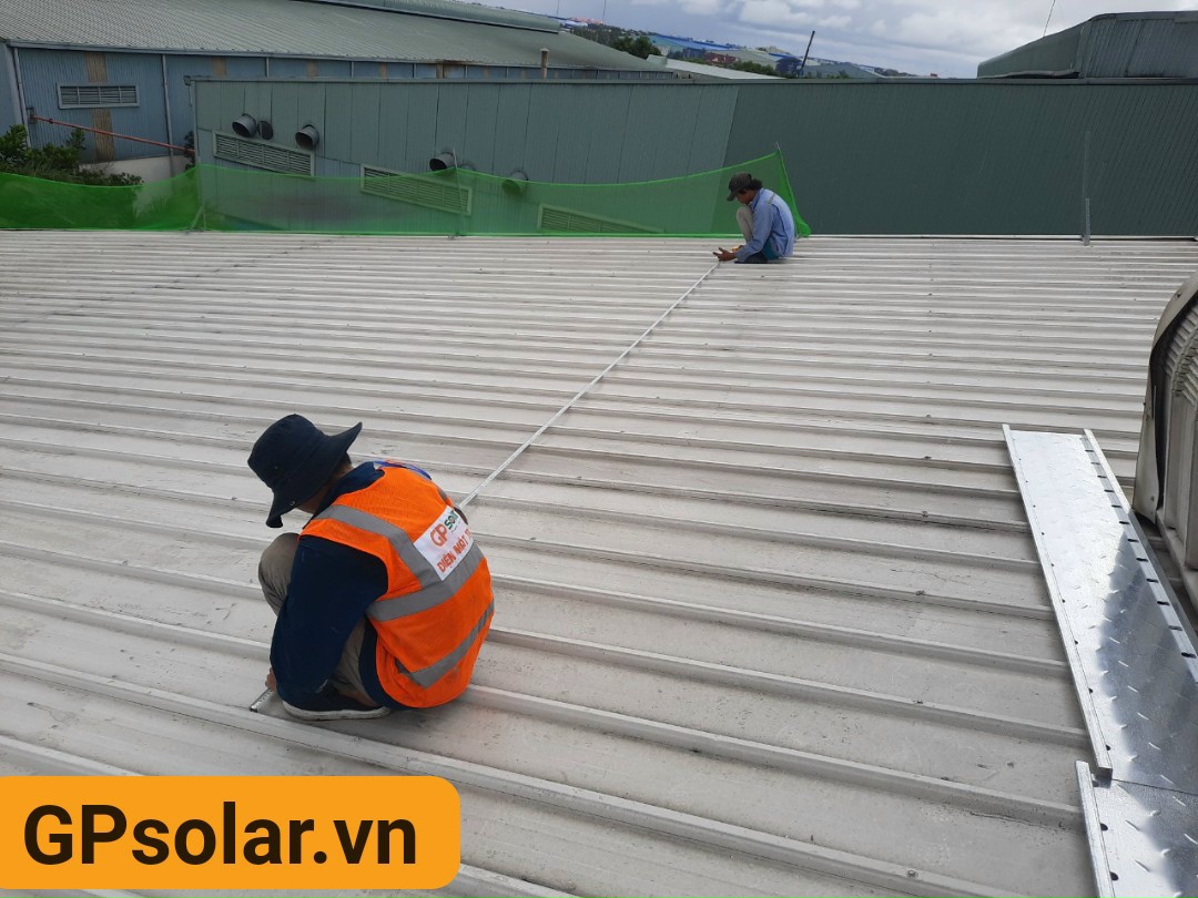 GP solar lắp đặt 3Mwp điện mặt trời ở Hải Sơn Long An | GP Tech Triên khai lắp khung cho hệ thống
