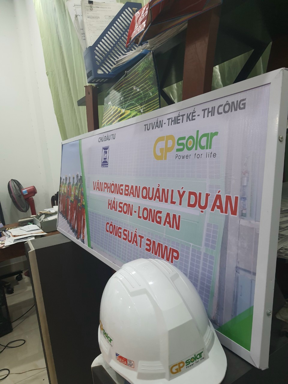 GP solar lắp đặt 3Mwp điện mặt trời ở Hải Sơn Long An | GP Tech GP solar lắp đặt 3MWp điện mặt trời ở Hải Sơn Long An