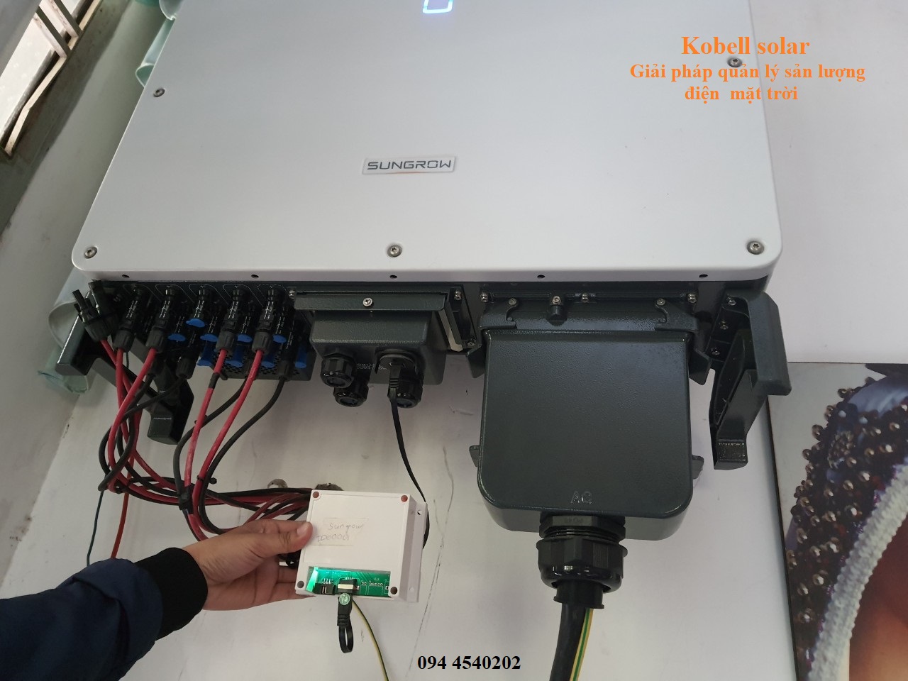 wifi phan mem quan ly theo doi dien mat troi inverter sungrow | GP Tech