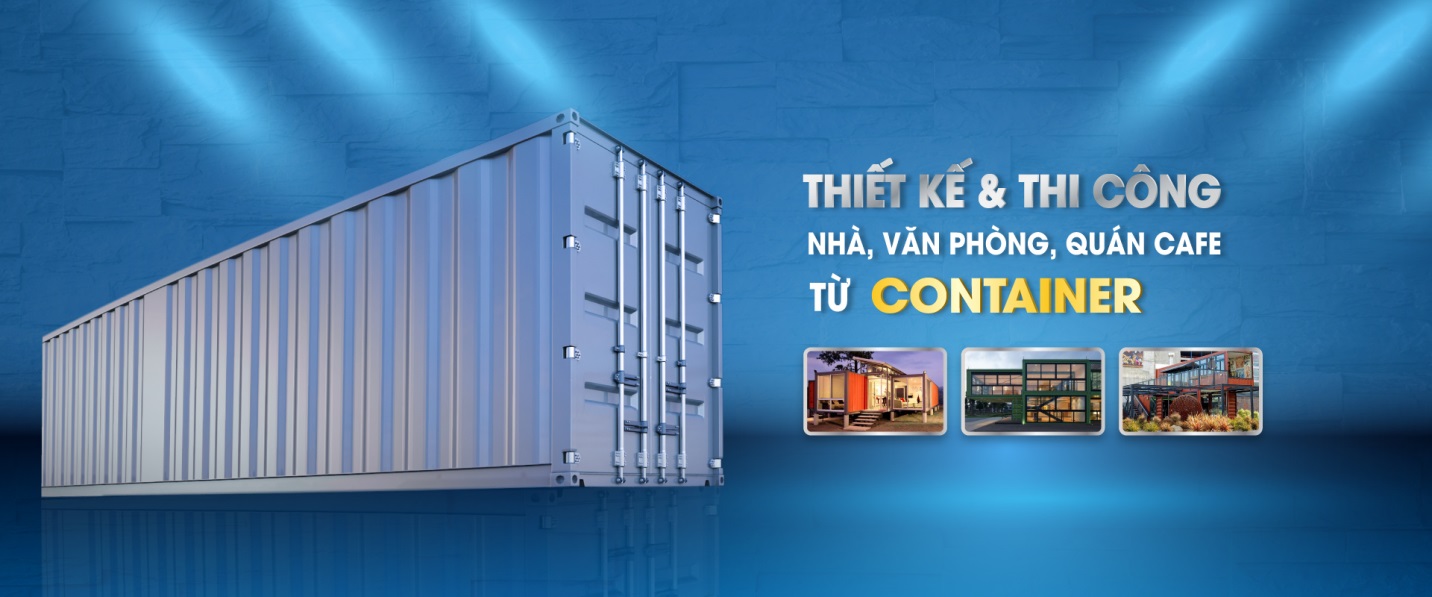 thiet ke thi cong nha van phong caphe container | GP Tech