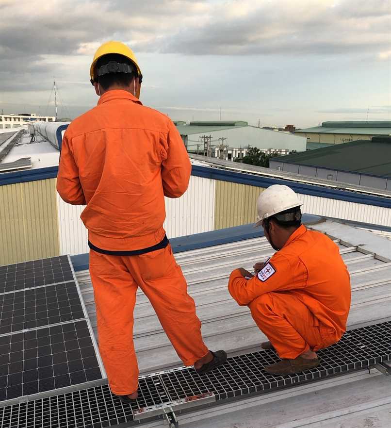 SCCI Khánh Thành Dự Án Điện Mặt Trời Áp Mái Công Suất 14.7 Mwp | GP Tech EVN SOLAR KIEM DINH DIEN MAT TROI | GP Tech