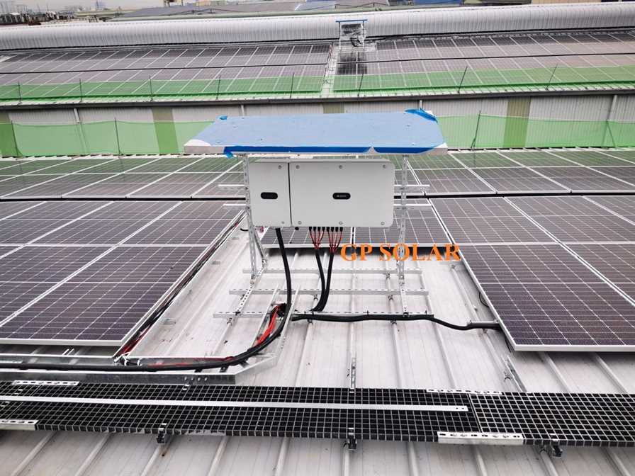 SCCI Khánh Thành Dự Án Điện Mặt Trời Áp Mái Công Suất 14.7 Mwp | GP Tech GP solar dien mat troi ap mai scci tan tao | GP Tech