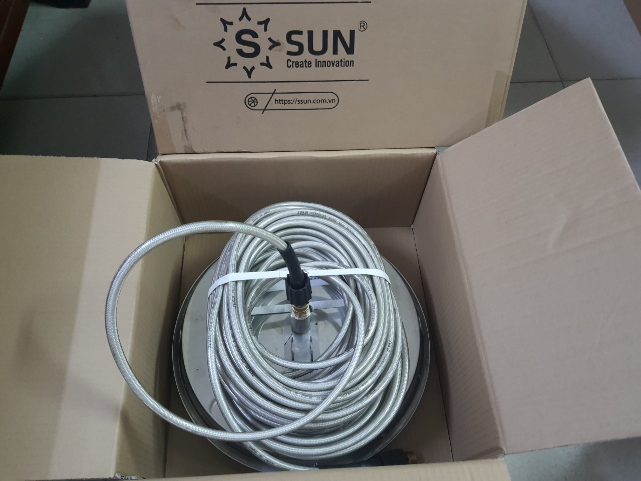 Đầu Chổi rửa pin mặt trời áp lực nước | GP Tech dau choi rua pin ap luc nuoc gia re | GP Tech