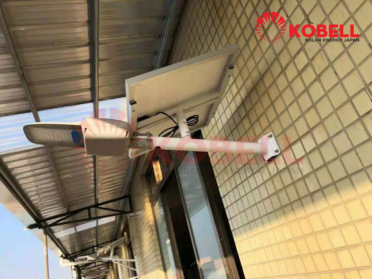 Đèn đường năng lượng mặt trời 400W Kobell - Nhật Bản | GP Tech den duong nang luong mat troi 400W | GP Tech