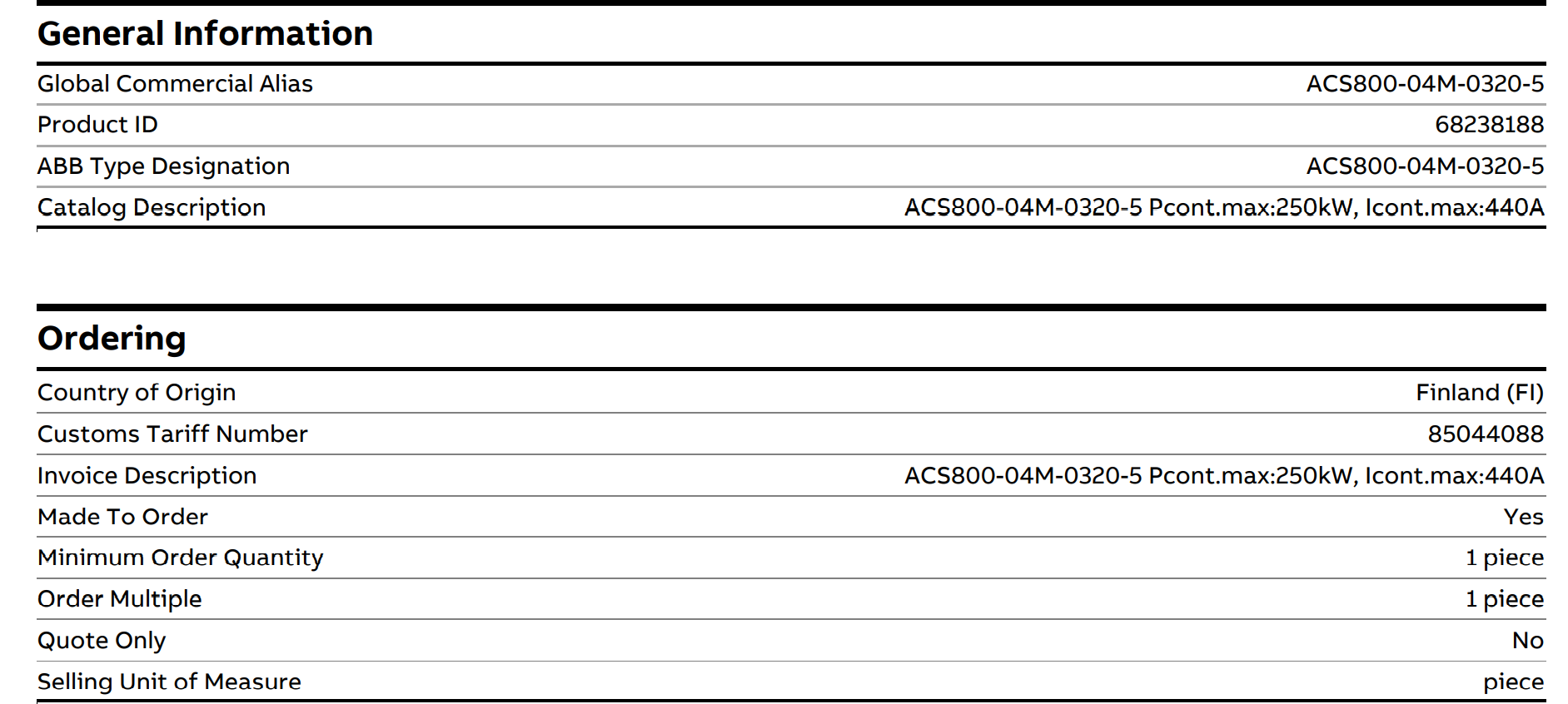 Biến tần công nghiệp ABB ACS800-04M-0320-5 | GP Tech xuat xu bien tan cong nghiep ABB ACS800 04M 0320 5 | GP Tech