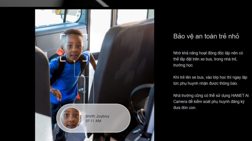 Hanet Ai Camera - Camera HA1000 thông minh tích hợp trí tuệ nhân tạo | GP Tech camera-hanet-ai-camera-h1000-bao-ve-tre-nho