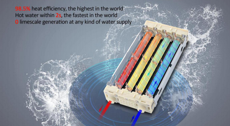 Máy Nước Nóng Hồng Ngoại Cabea CB05 - 4500W | GP Tech Cabera Instant water heater | GP Tech