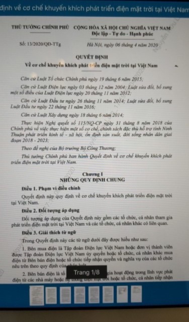 Giá FIT 2 là gì, có ý nghĩa gì trong điện mặt trời | GP Tech Văn bản cơ chế áp dụng điện mặt trời vào fit 2 và 3