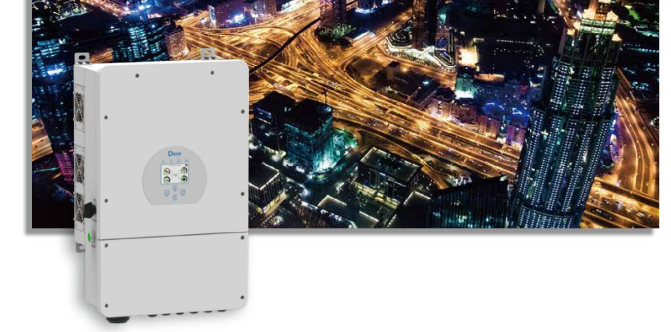 Inverter Hòa Lưới Có Lưu Trữ Deye Inverter Hybrid Sun-5K-Sg03Lp1-Eu Mới | Gpsolar inverter hybrid deye gia re bh 05nam | GPtech