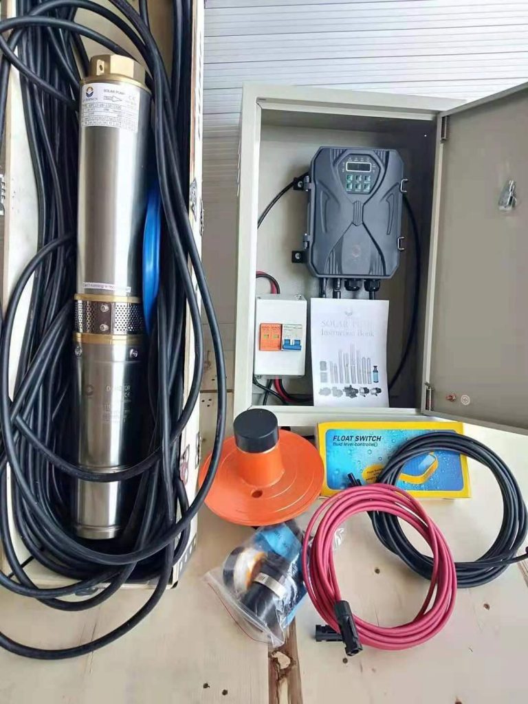 Bơm nước năng lượng mặt trời thay thế máy bơm dầu hiệu quả | GP Tech bom nuoc hoa tien dien nang luong mat troi | GP Tech