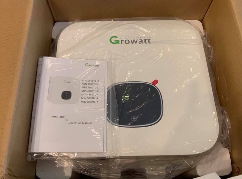 Biến Tần inverter Growatt 5kW ( 5000TL-X ) - Inveter 1 pha thông minh | GP Tech Thực tế biến tần Growatt 5kW