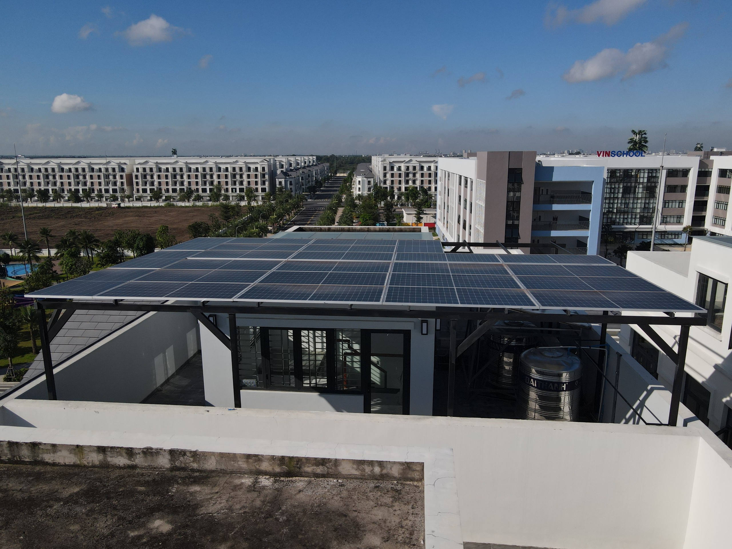 Giá lắp hệ thống điện mặt trời 10kW | GP Tech dien nang luong mat troi vinhome quan 9 | GP Tech