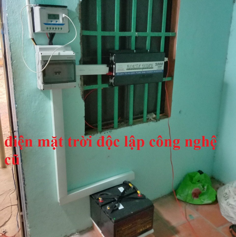Bộ điện năng lượng mặt trời độc lập 2kw giá rẻ | GP Tech lap dien nang luong mat troi binh phuoc gia re | GP Tech