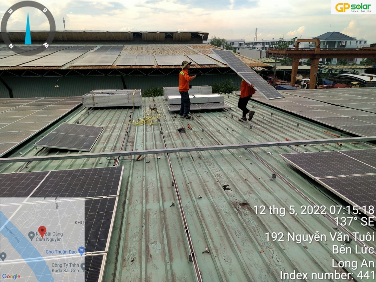 Dịch vụ thay thế và sửa chữa pin mặt trời tại GP Solar | GP Tech GP solar sua chua thay the tam pin mat troi | GP Tech