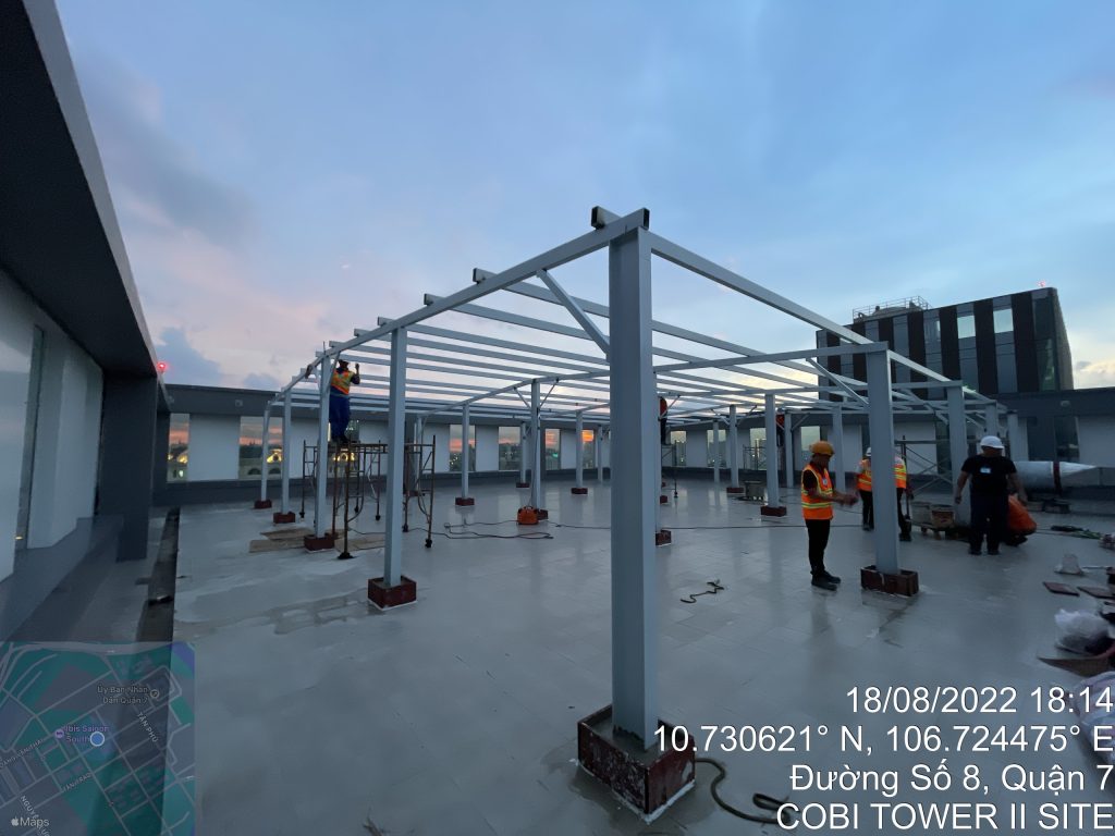 Lắp điện năng lượng mặt trời cho tòa nhà văn phòng Quận 7 | GP Tech cong ty dien mat troi chuyen nghiep | GP Tech