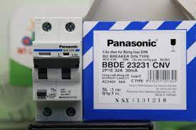 CB chống giật 1 pha Panasonic 32A | GP Tech CB Panasonic 32A gia re | GP Tech