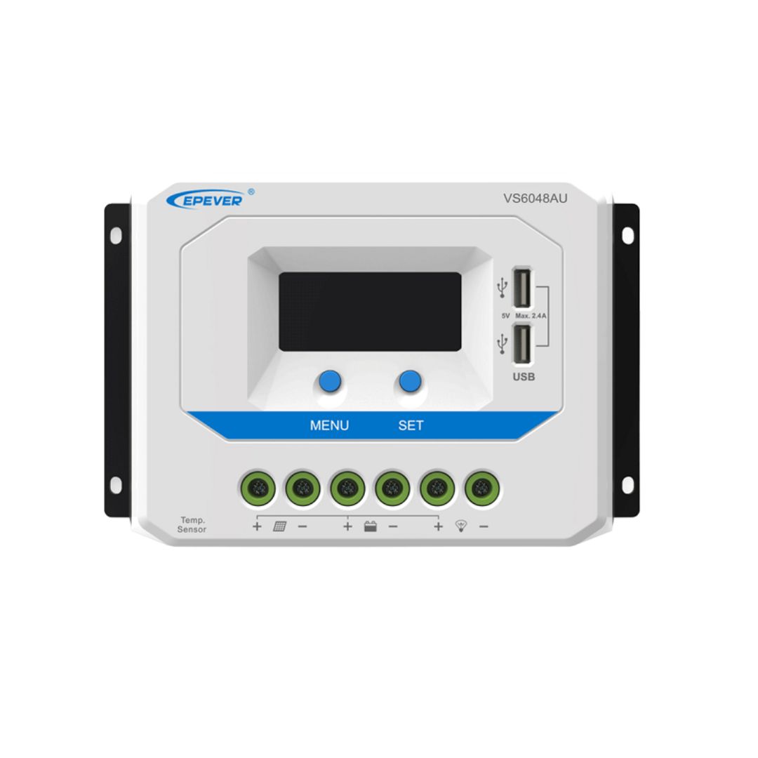 Bộ sạc năng lượng mặt trời PWM 12/24VDC, 10A – VS1024AU | GP Tech bo sac nang luong mat troi pwm 10a 12 24v | GP Tech