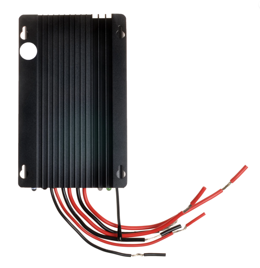 Bộ sạc năng lượng mặt trời mppt 12/24vdc, 15a, led driver | GP Tech Mặt trên của Bộ sạc năng lượng mặt trời MPPT 12/24VDC