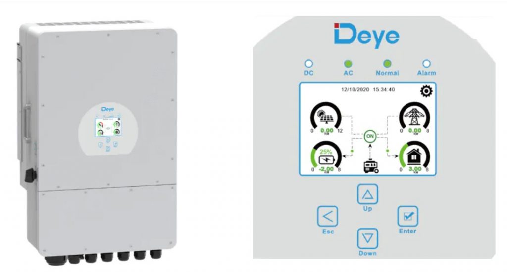 Inverter hòa lưới có lưu trữ Deye inverter hybrid(SUN-5K-SG03LP1-EU) | GP Tech inverter hybrid deye | GP Tech