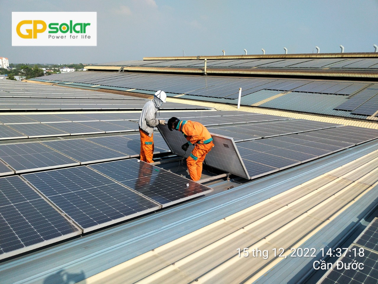 Lắp đặt 5kwp điện năng lượng mặt trời ở Tỉnh Bạc Liêu | GP Tech GP SOLAR nang luong mat troi bac lieu den solar chieu sang | GP Tech