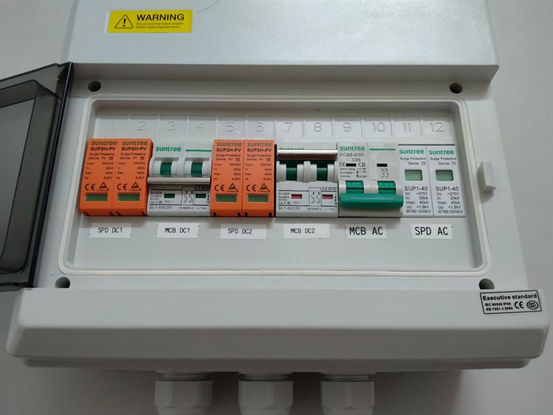 Tủ điện năng lượng mặt trời 5kw