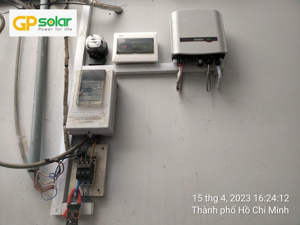 Tủ điện năng lượng mặt trời 5kw | GP Tech tu dien nang luong mat troi solar 5kw | GP Tech