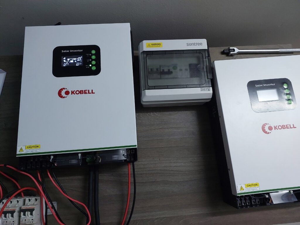 Inverter hybrid Kobell 5kw - hòa lưới có lưu trữ | GP Tech Inveter kobell 5.5kw 2023 | GP Tech