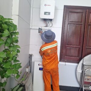 Điện năng lượng mặt trời 5.5kw có lưu trữ 14kwh