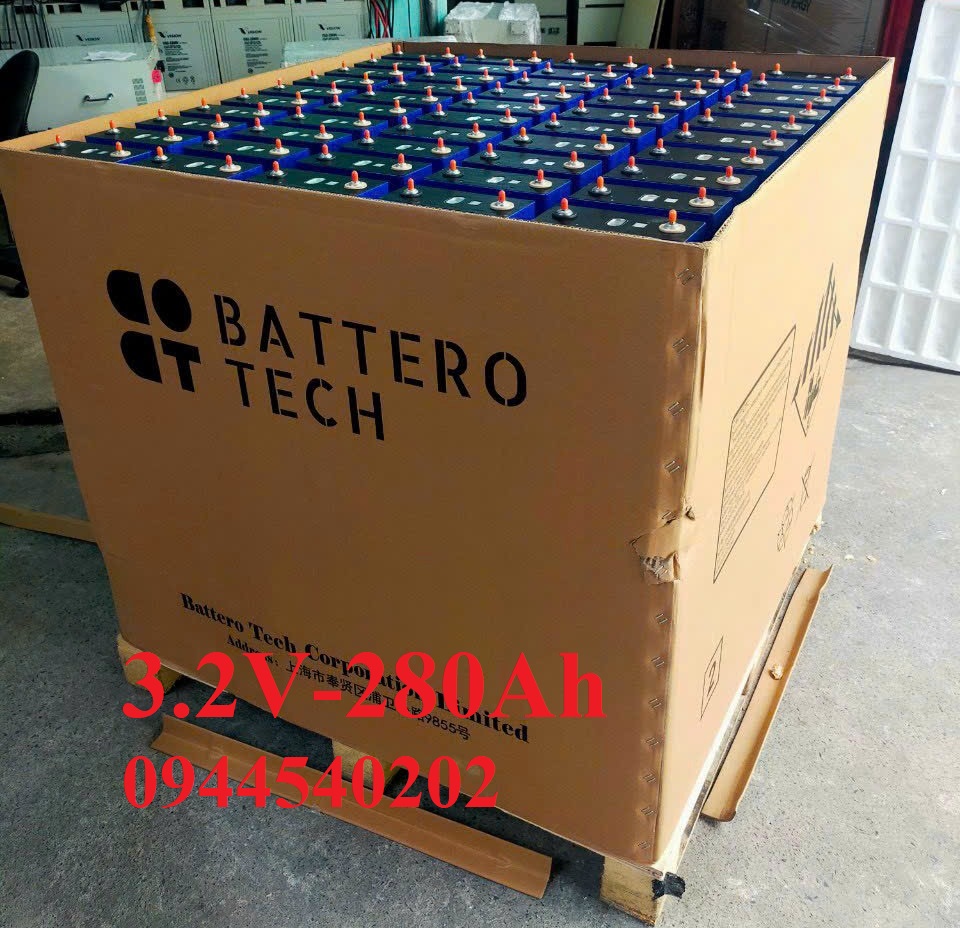 Cell pin lithium 3.2v 280ah lưu trữ điện giá rẻ | GP Tech cell pin lithium 280Ah luu tru dien gia re | GP Tech