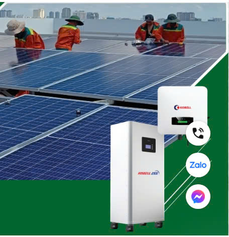 dien mat troi 5kw co luu tru Ho Chi Minh | GP Tech