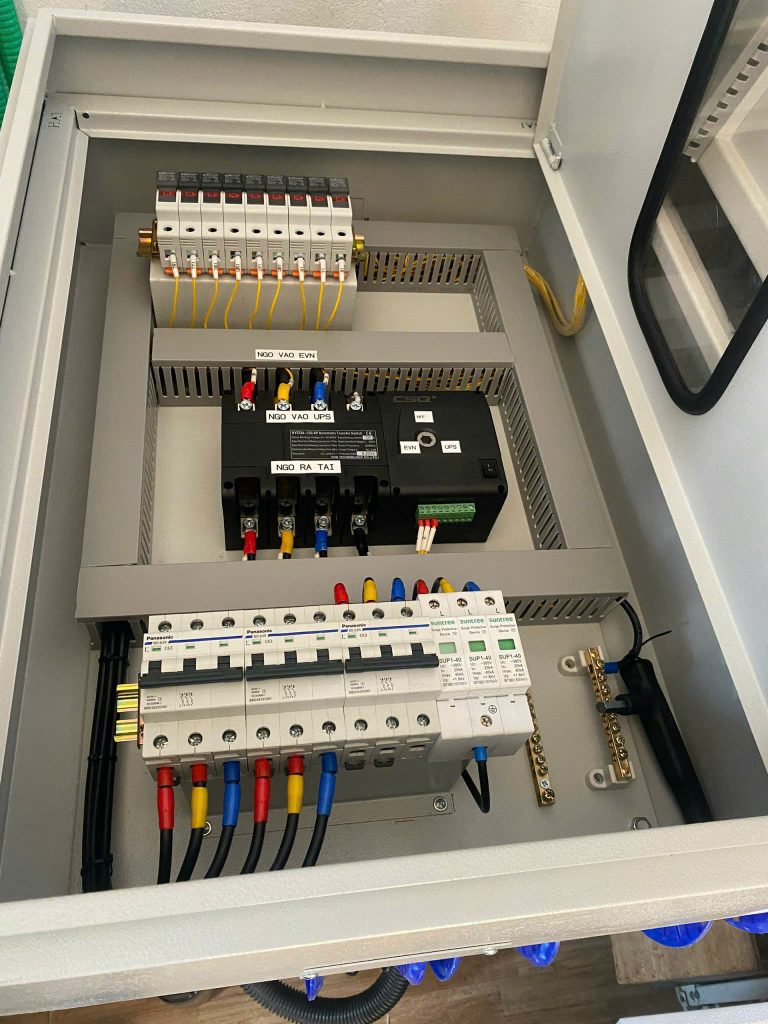 ATS (Đảo chiều tự động) 3 Pha lắp được 1 Pha 100A