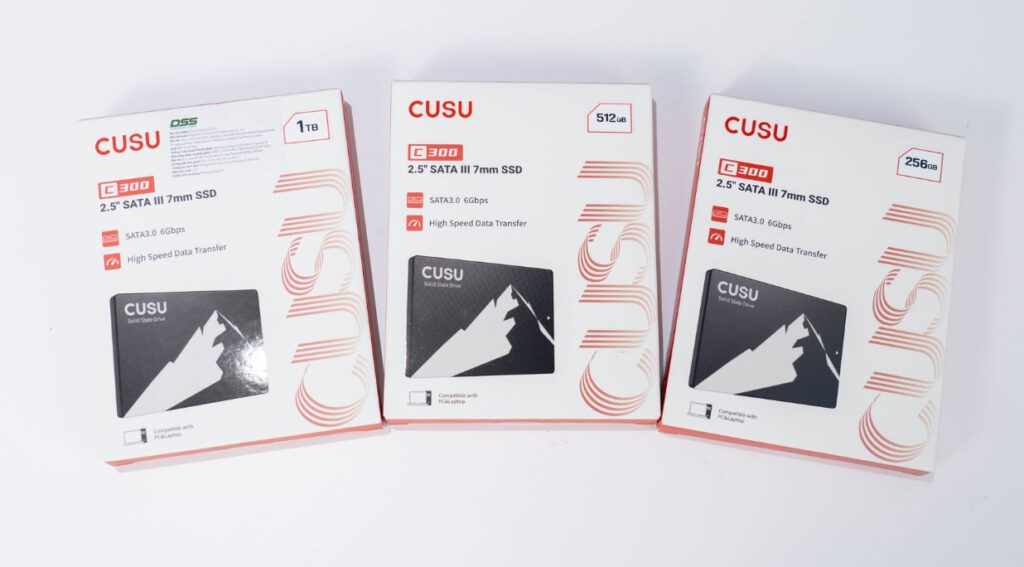 CUSU C300 2.5 SATAIII 3D NAND SSD 1TB RW up to 520500MBs 2 | GP Tech