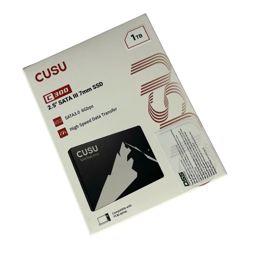 CUSU C300 2.5 SATAIII 3D NAND SSD 1TB RW up to 520500MBs 4 | GP Tech