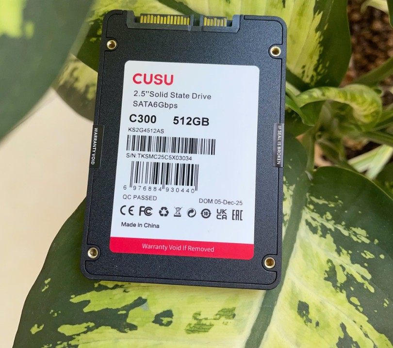 CUSU C300 2.5 SATAIII 3D NAND SSD 512GB RW up to 520450MBs 1 | GP Tech