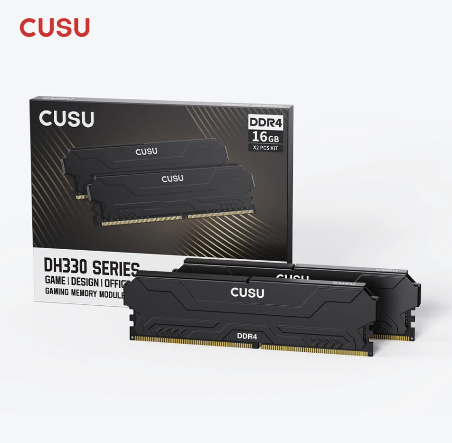 CUSU DH330 DDR4-3200 16GB CL16 Black heatsink - Lựa chọn bộ nhớ bền bỉ cho PC Gaming