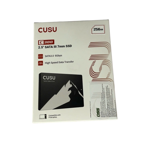 SSD CUSU C300 2.5 SATAIII 3D NAND 256GB 2 1 | GP Tech