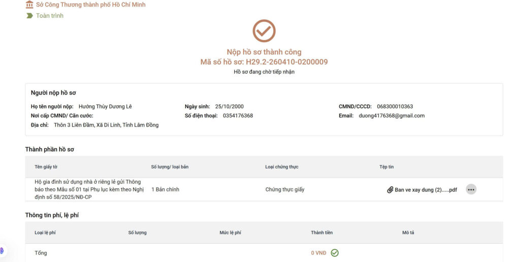 cach thong bao lap dat dien mat troi cho evn | GP Tech