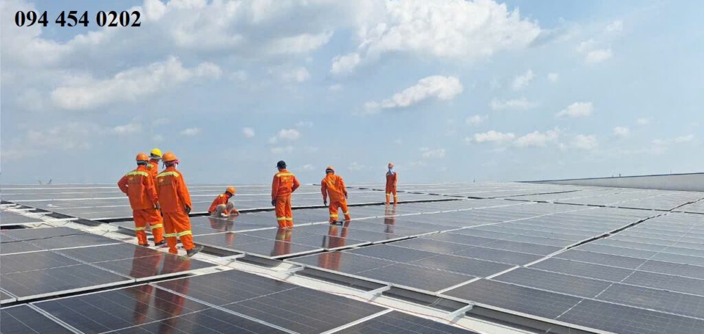 Điện mặt trời gia đình 7kwp lưu trữ 15kwh | GP Tech dien mat troi gptech 1 | GP Tech